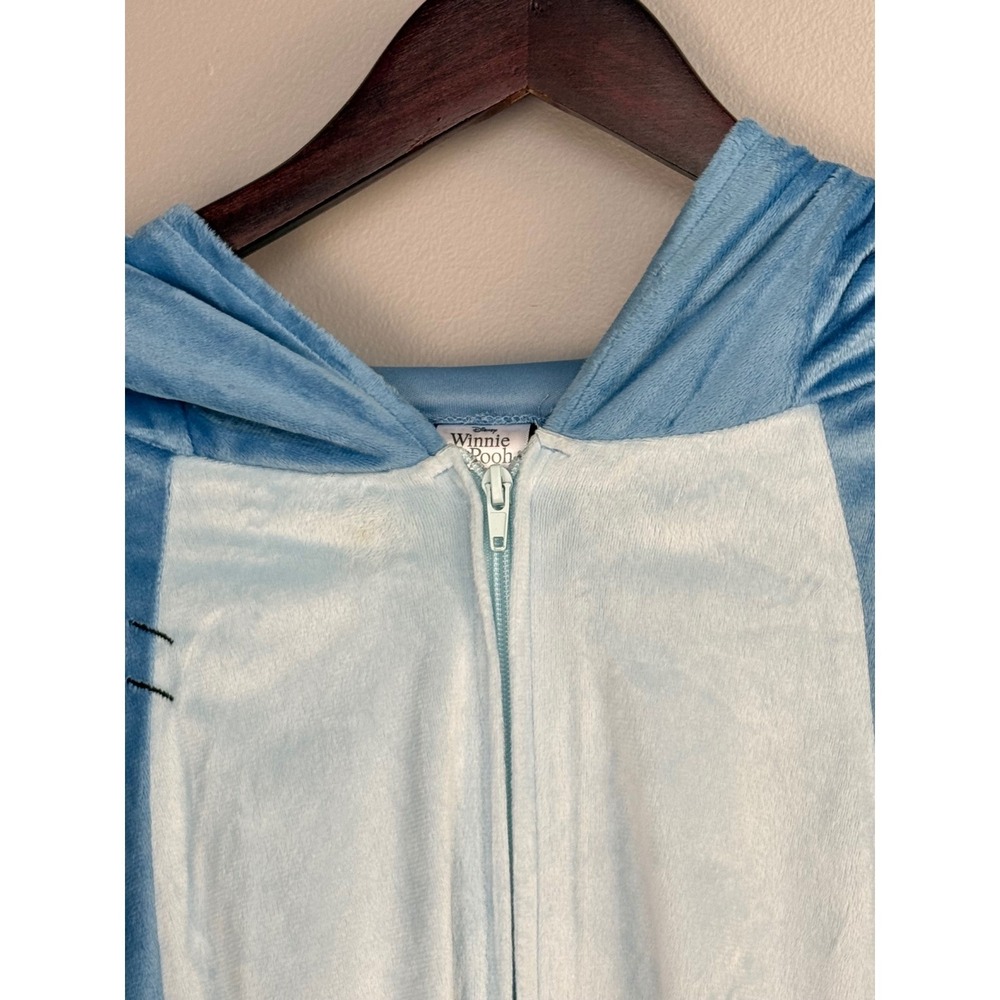 Disney Winnie the Pooh Eeyore Jumpsuit Costume Pajamas Blue L/XL - Picture 8 of 14